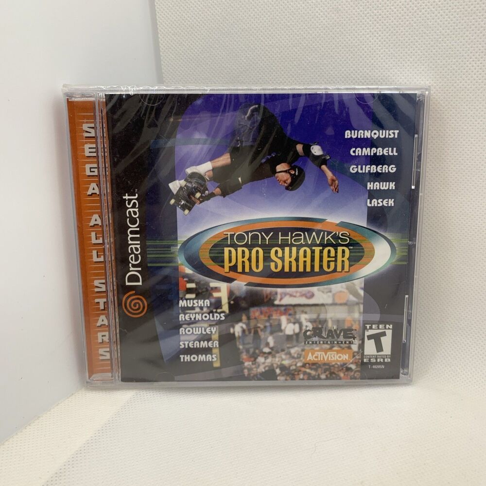 Tony Hawk's Pro Skater  (Sega Dreamcast, 2000) Brand NEW Factory Sealed